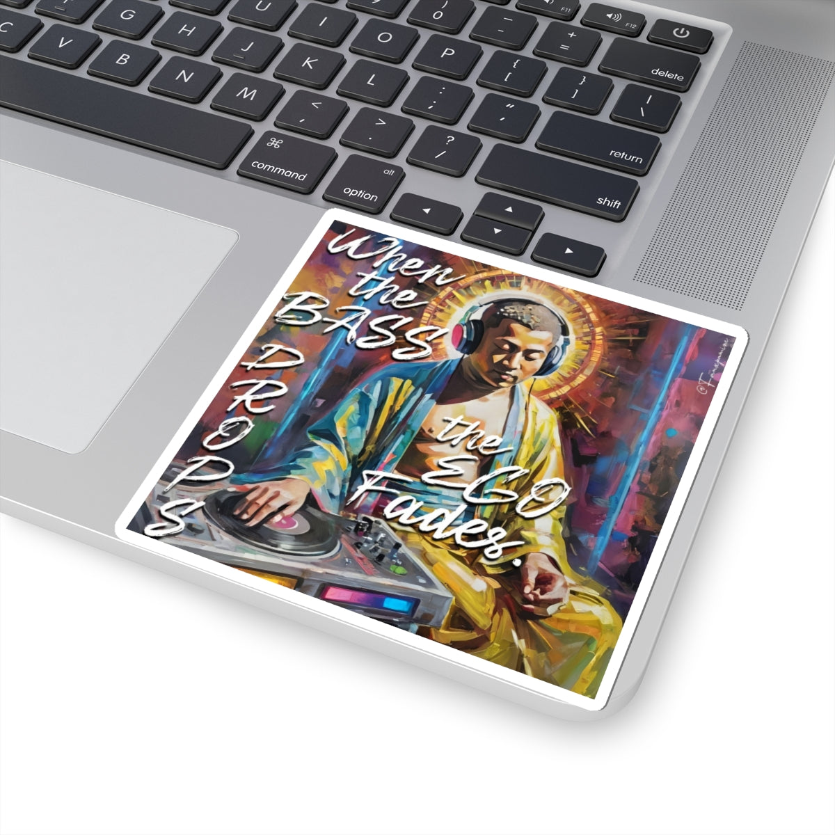 When the Bass Drops - Sticker