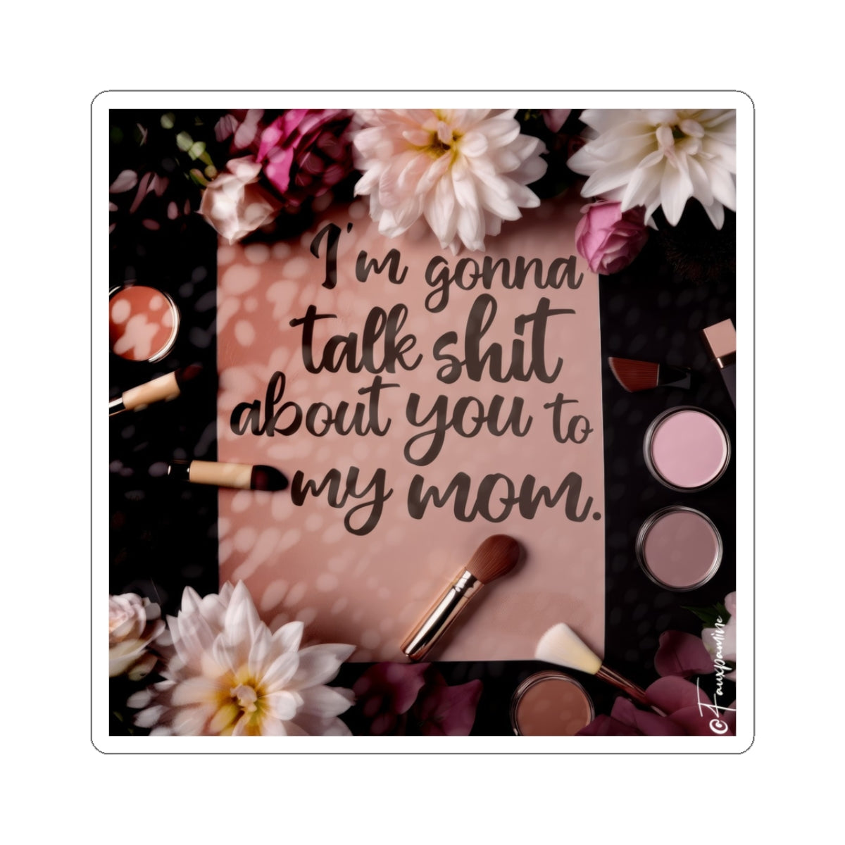 Oh.  BTW. - Sticker