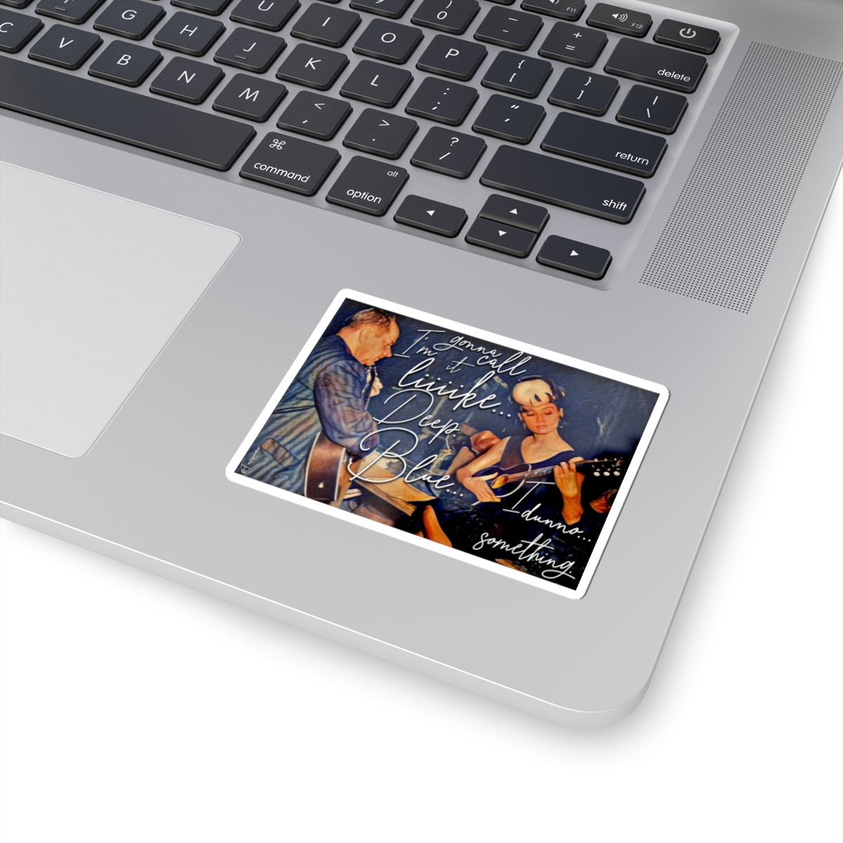 Deep Blue, Ellipsis - Sticker