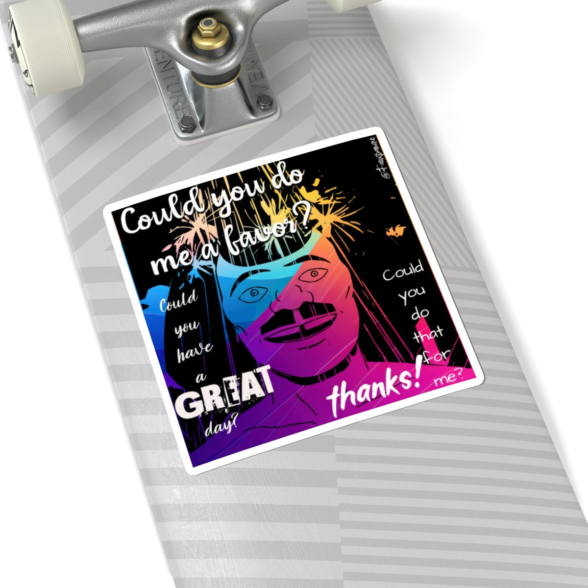 Could You Do Me a Favor? (Thanks!) - Sticker