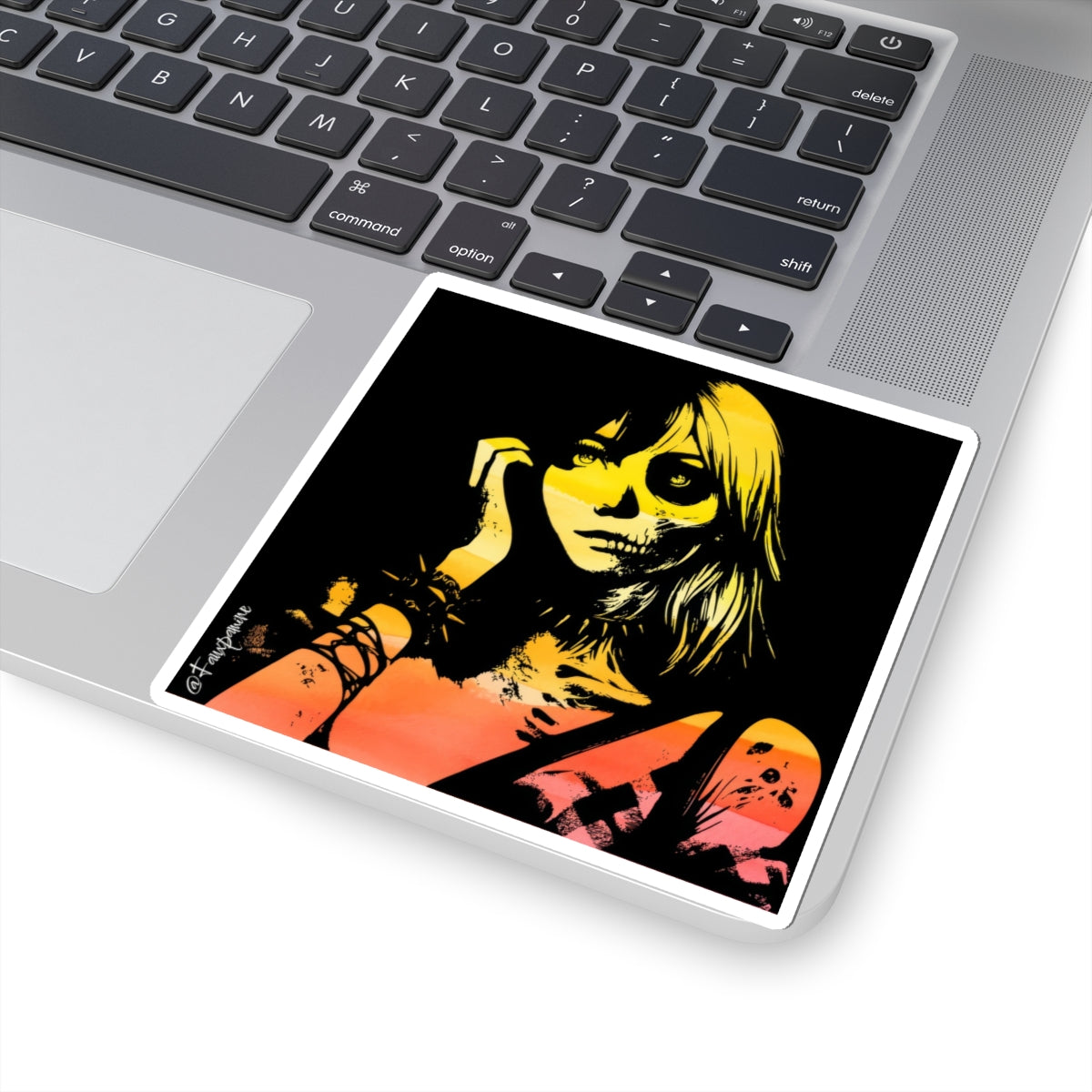 Left on Read by the Reaper - Sticker