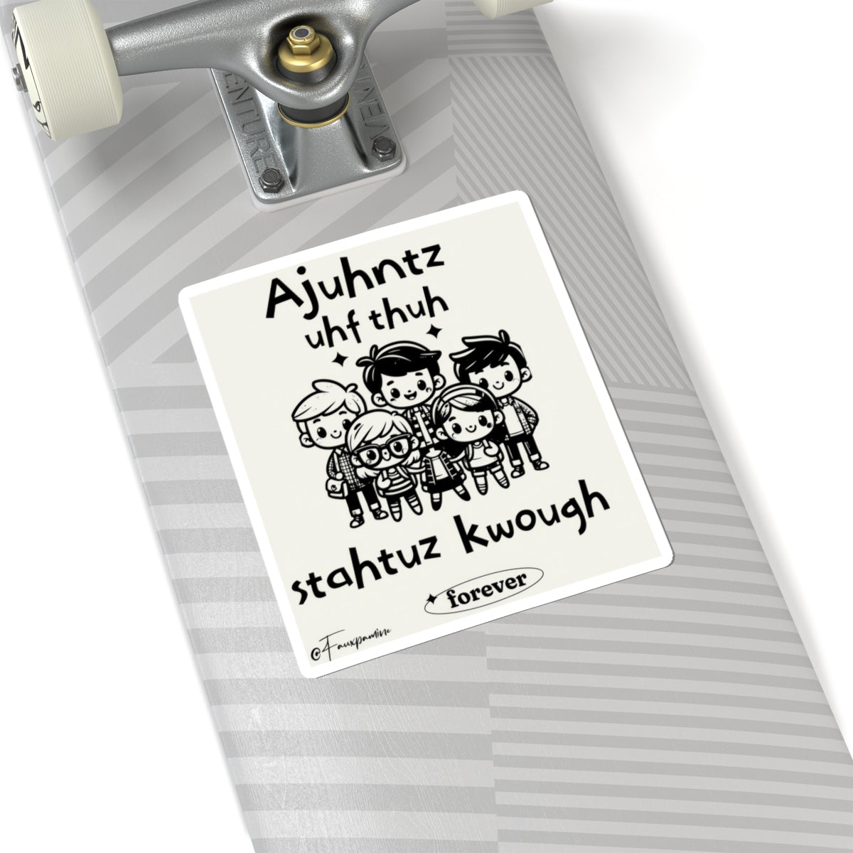 Agents of the Stahtuz Kwough - Sticker