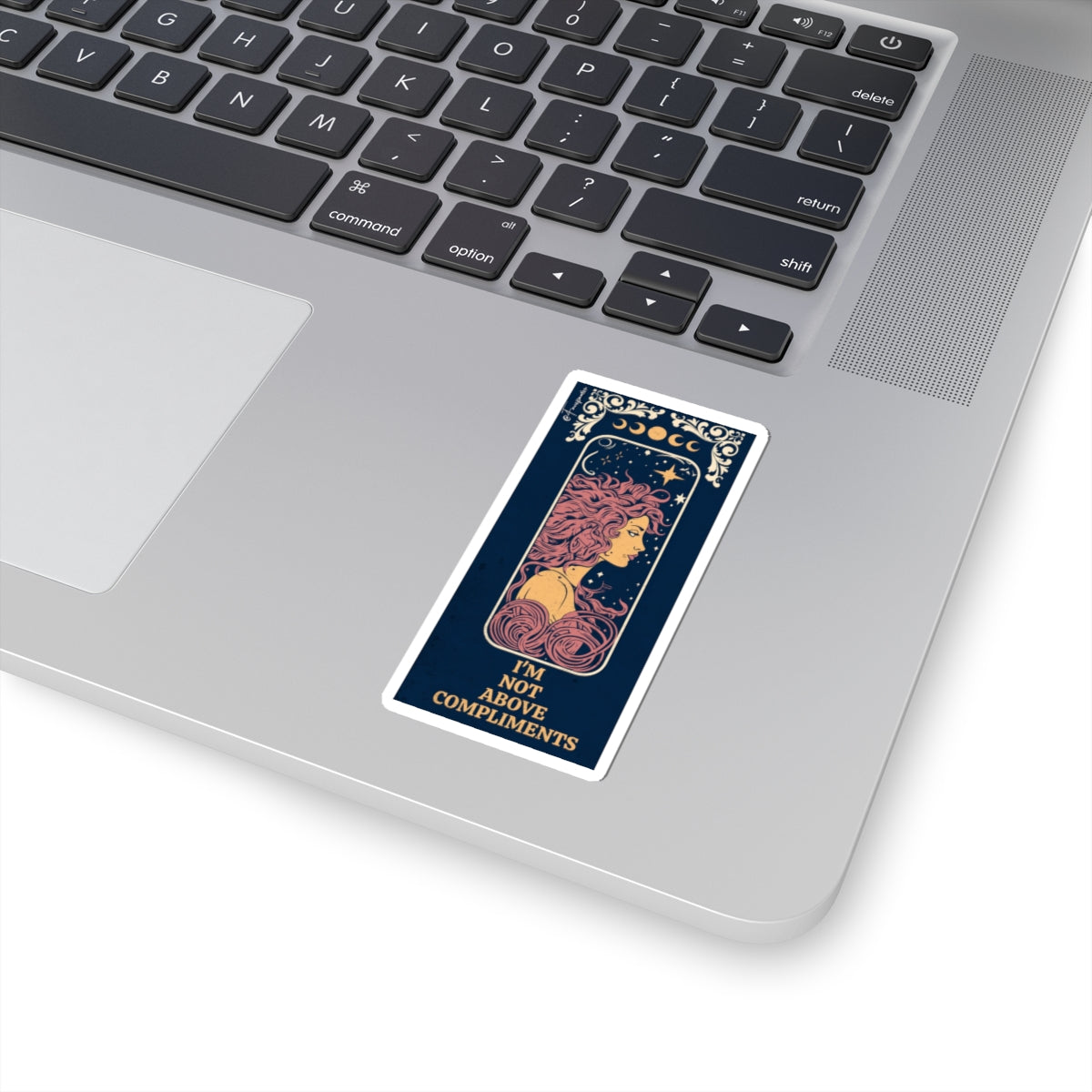 Celestial Hair, Terrestrial Ego - Sticker