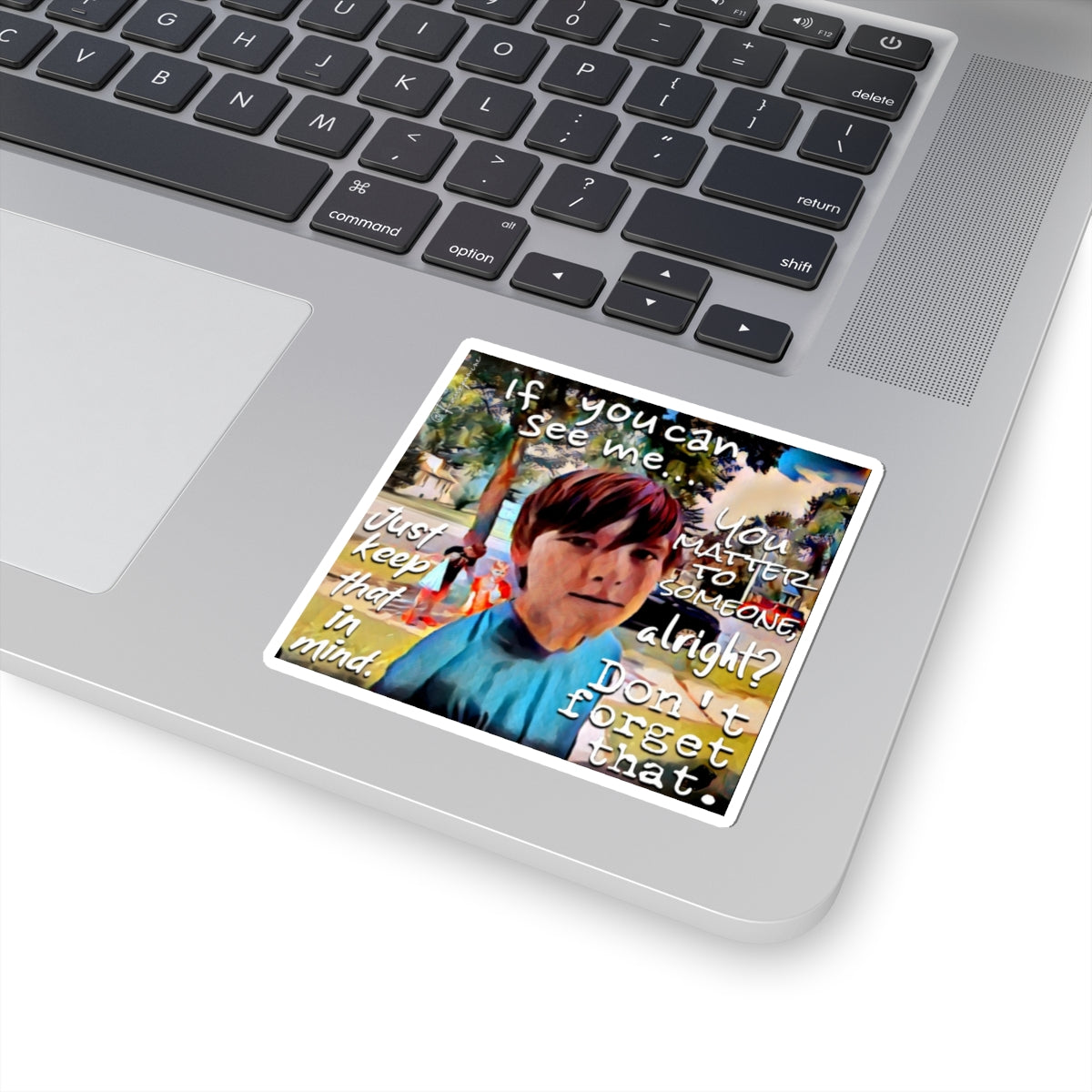 Portrait of the Unnoticed Prophet - Sticker