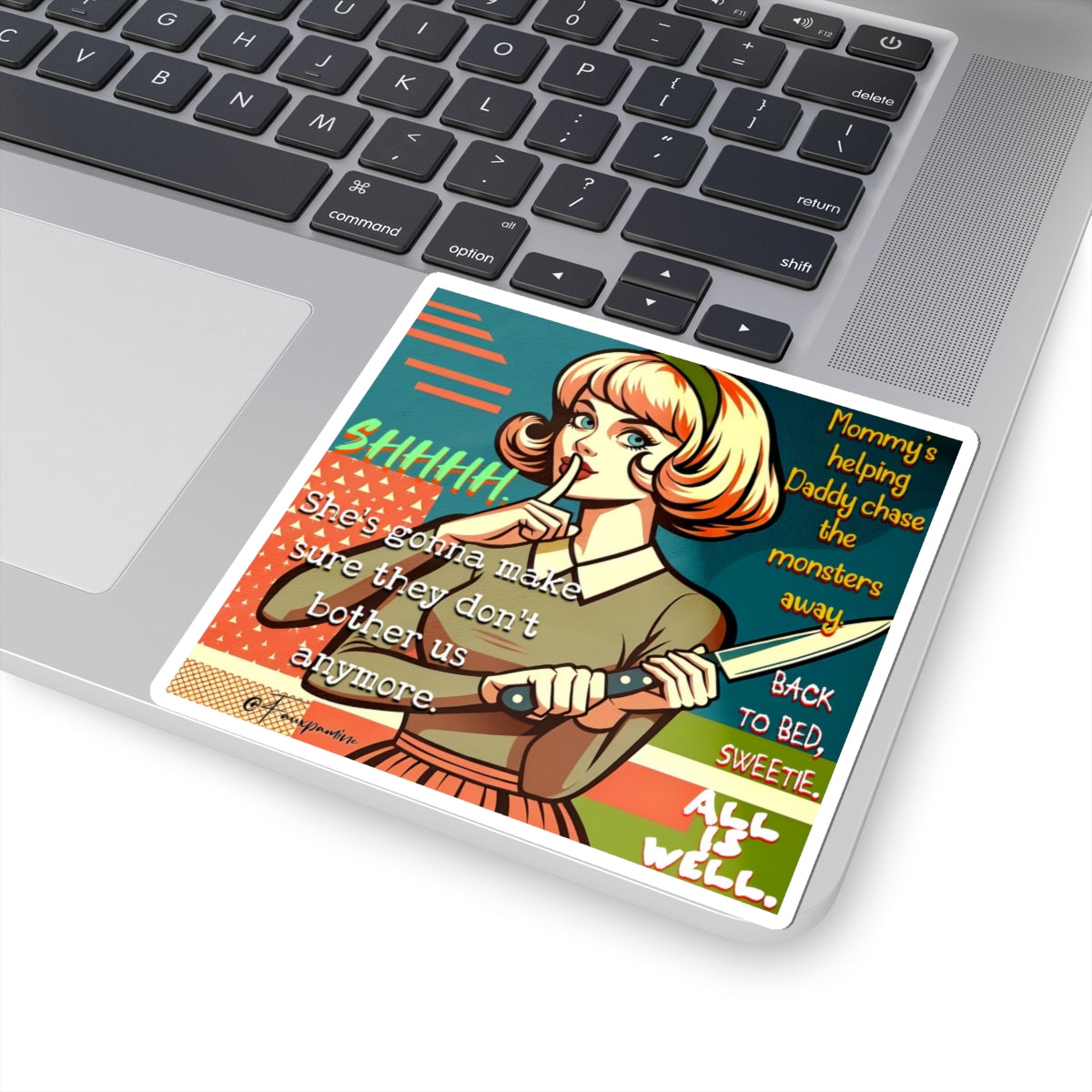 Shhhh, Back to Bed, Sweetie - Sticker