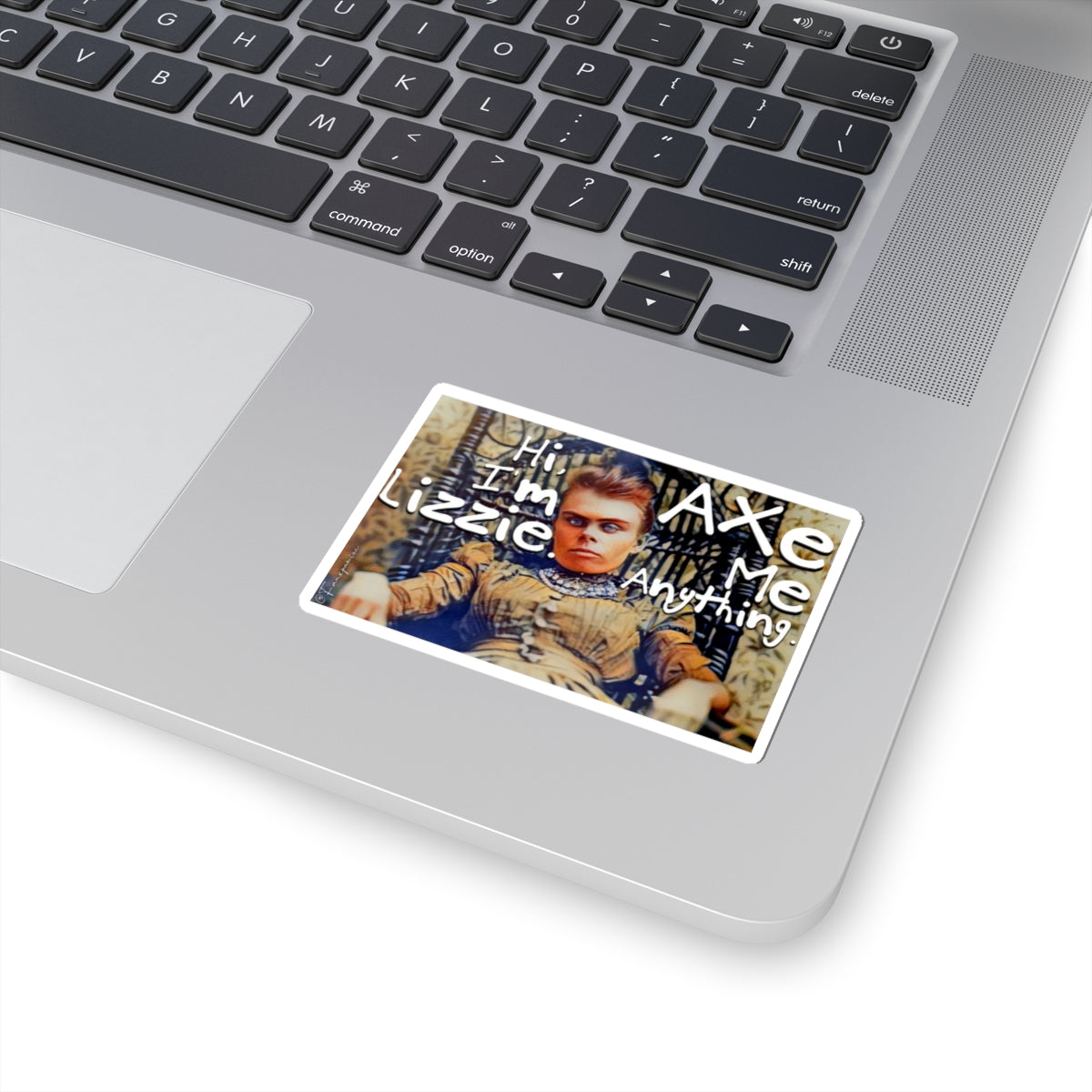 Lizzie Ascendant in the Wicker Throne - Sticker