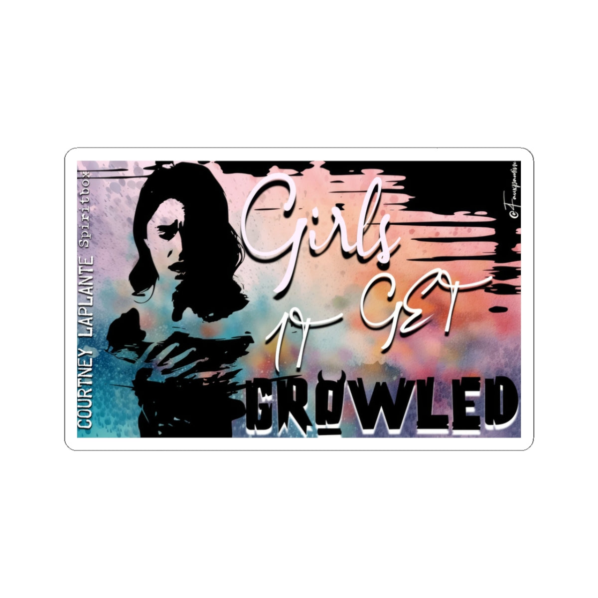 Courtney LaPlante RE: SPIRITBOX - Sticker