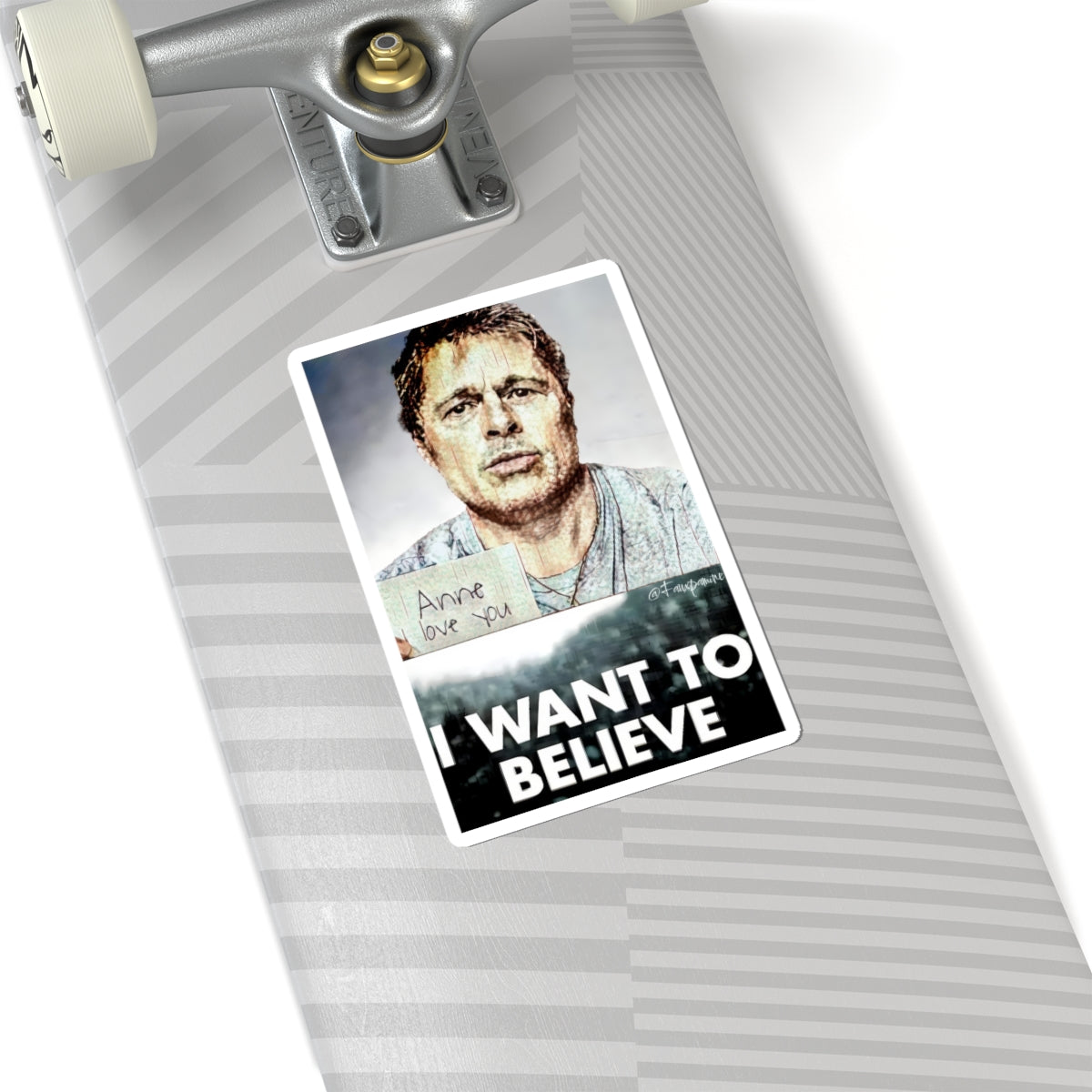 Anne Love You (Brad Pitt) - Sticker