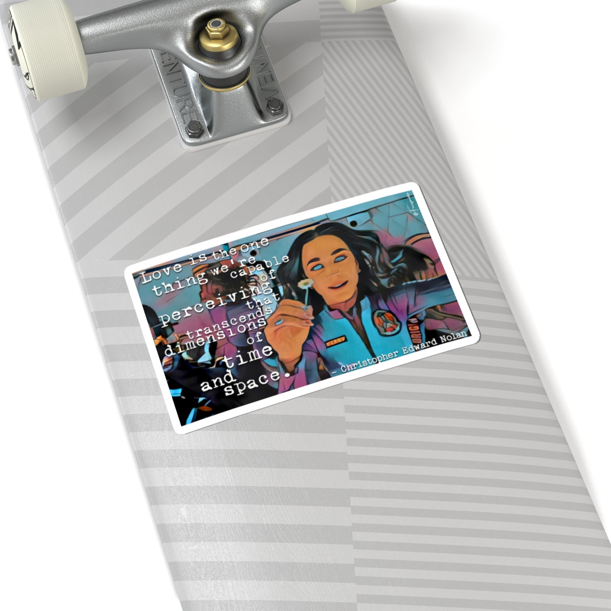 Dimensional Devotion (Love in Structuralism No. 1) - Sticker