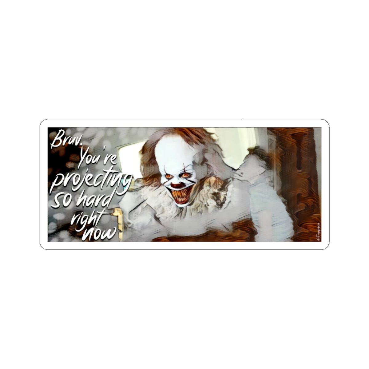 Projection of the Abyss - Sticker