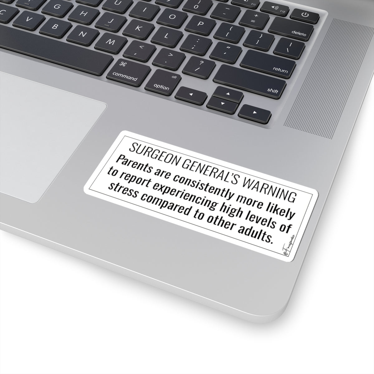 Surgeon General’s Lament - Sticker
