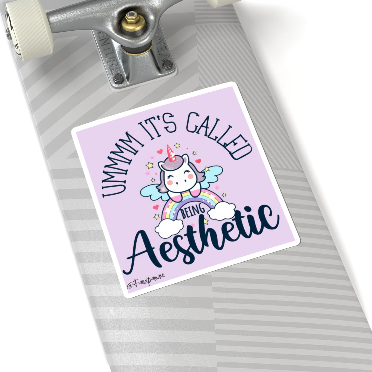 Kawaii Minimalism Turned Cult Manifesto - Sticker