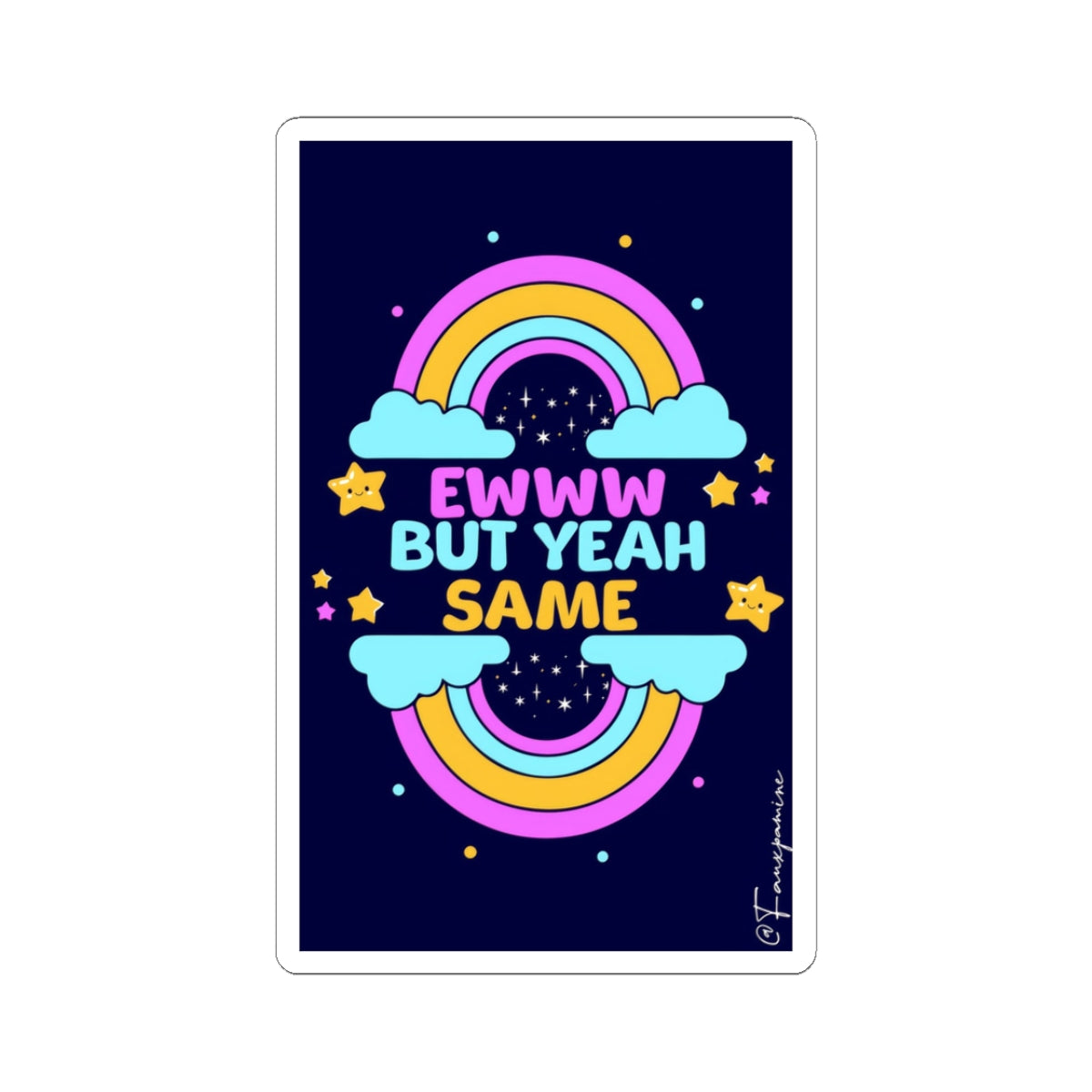 The Sparkle of Ambivalence - Sticker