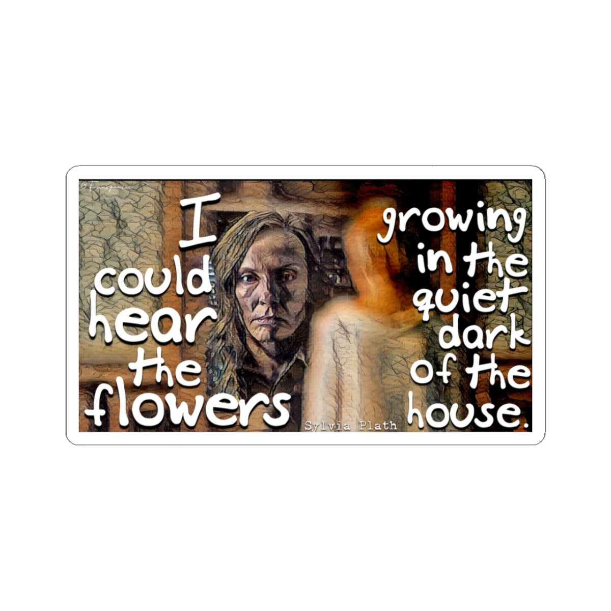 Inheritance, not nature. - Sticker
