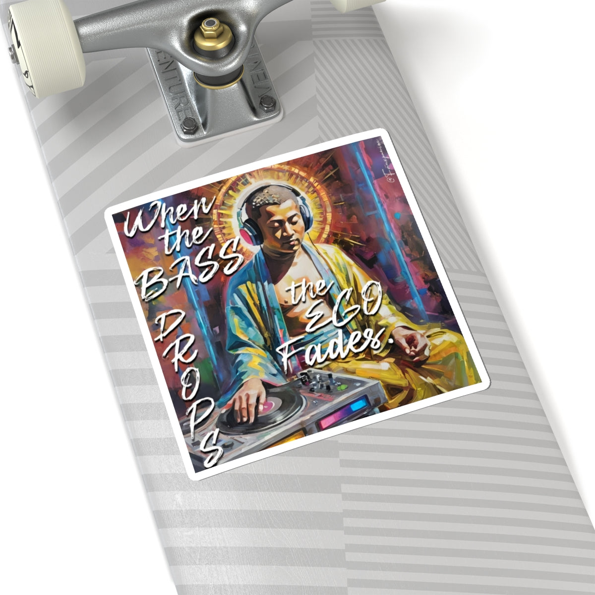 When the Bass Drops - Sticker