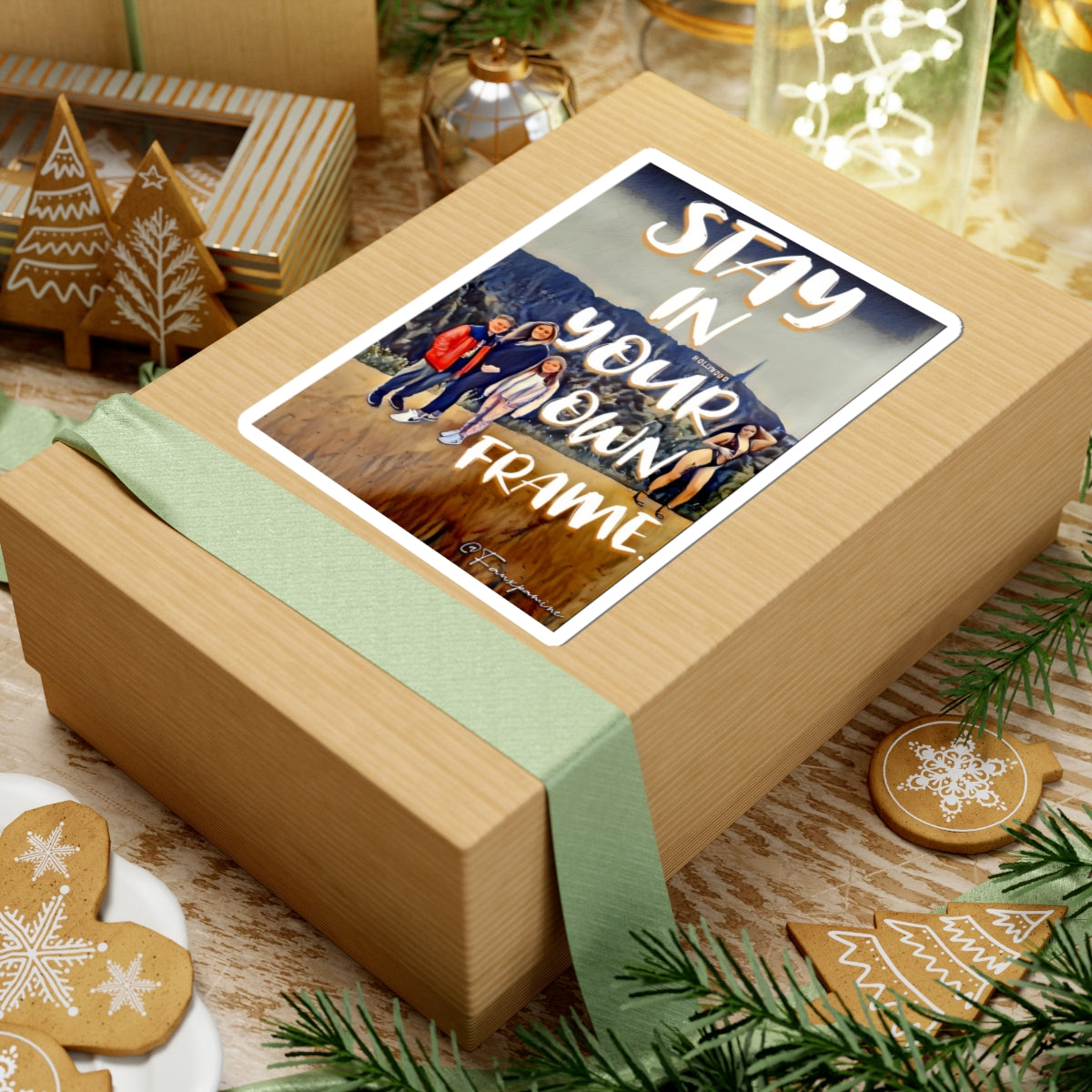 Stay in Your Own Frame - Sticker