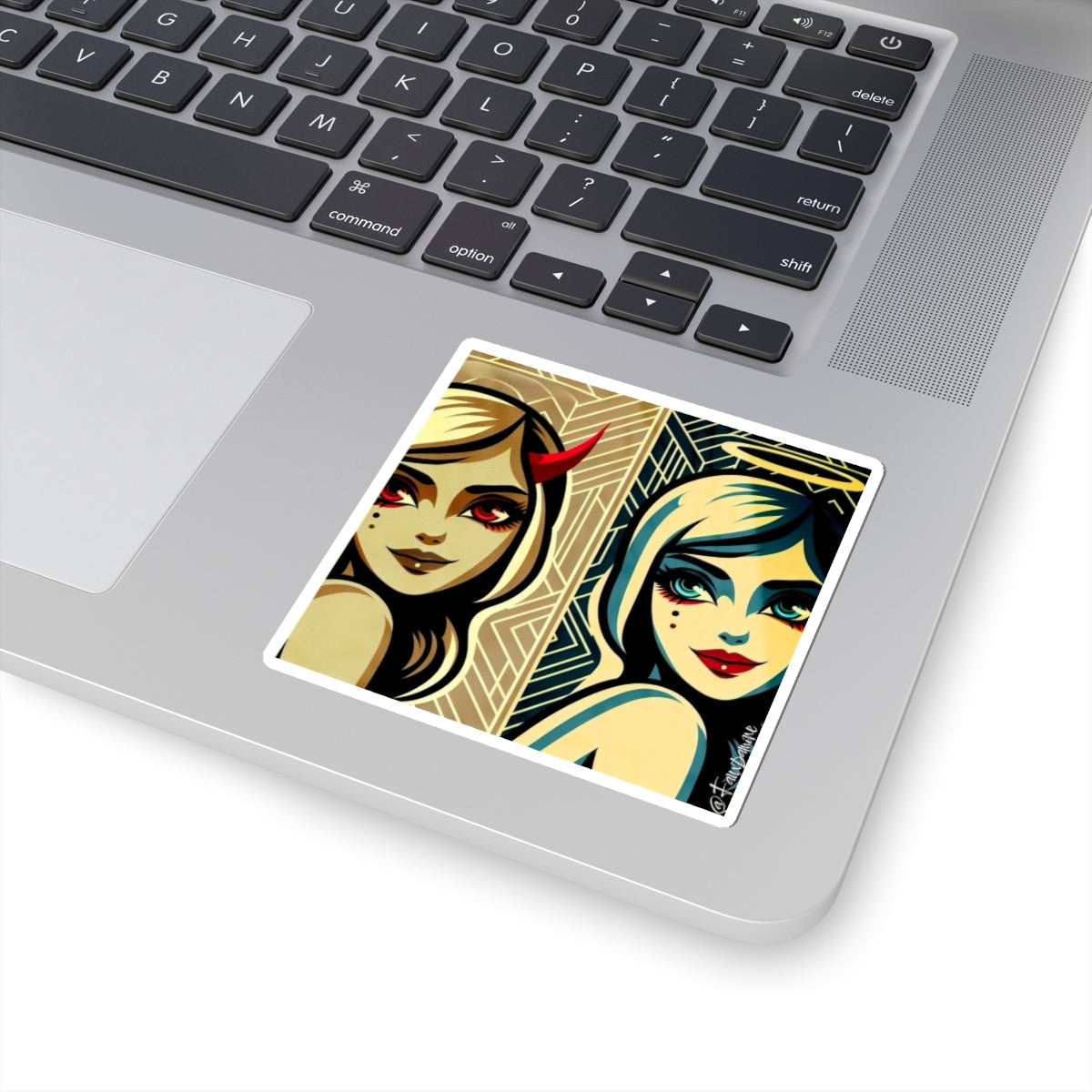 You said she is so evil, but - Sticker