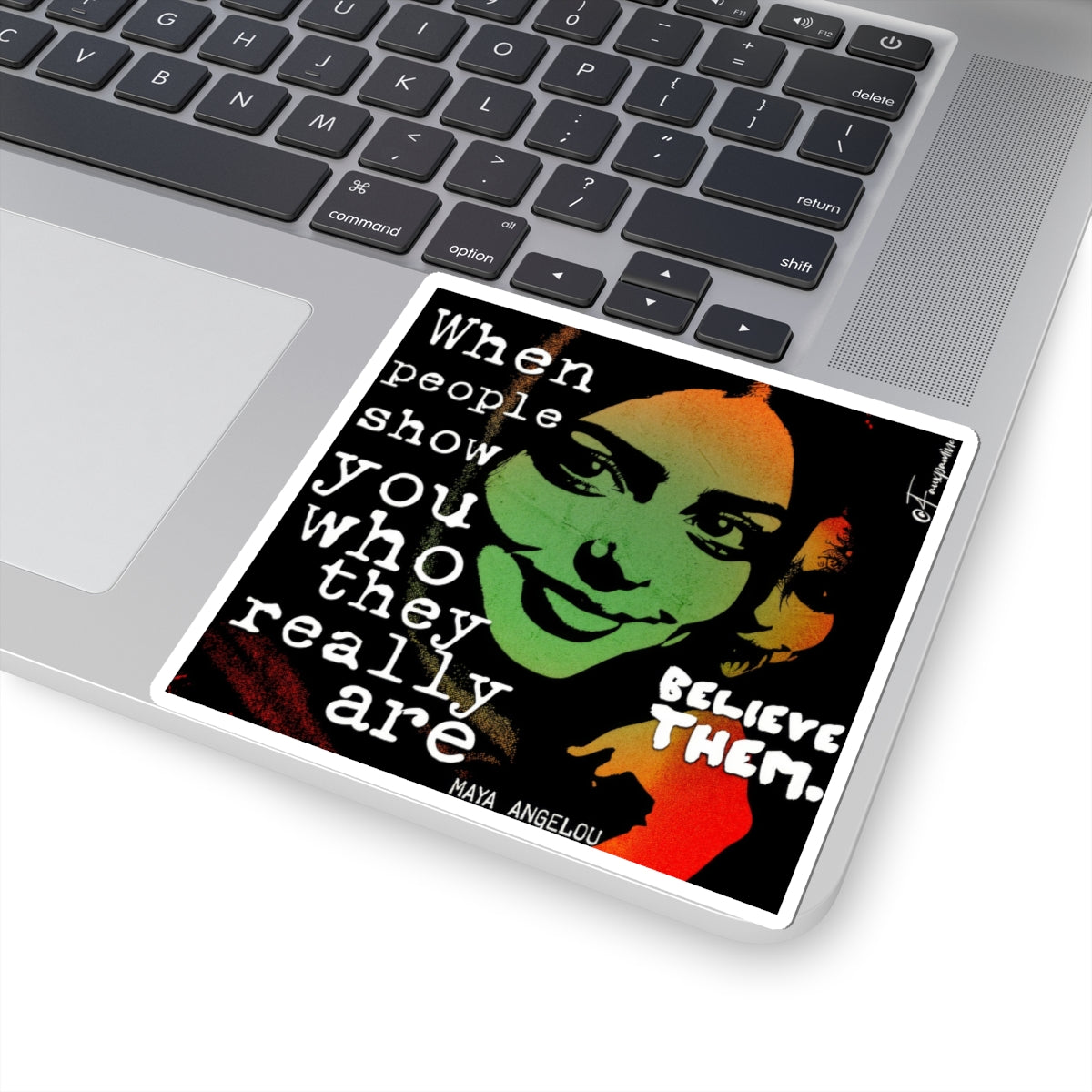 Stay Calm and Read Maya Angelou - Sticker
