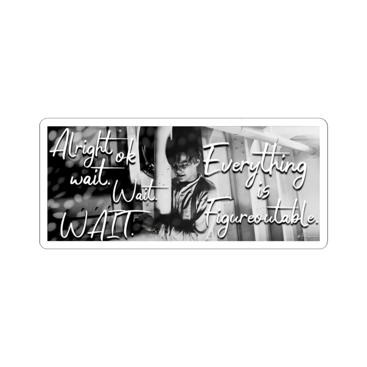 Wait as Theology - Sticker