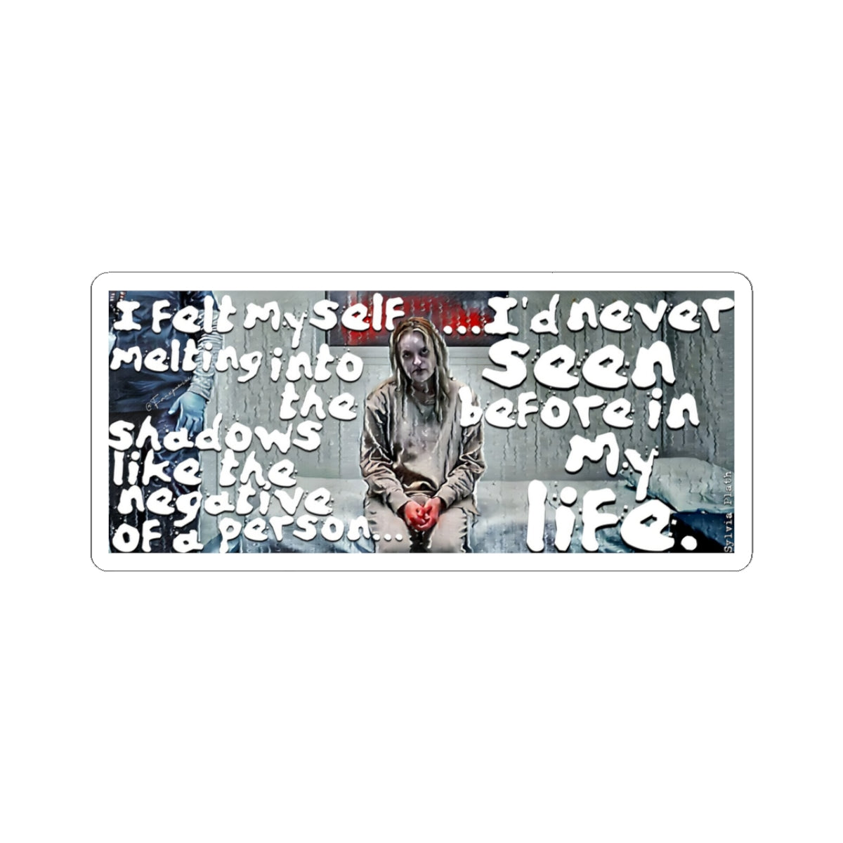 Can You See Me in the Dark - Sticker