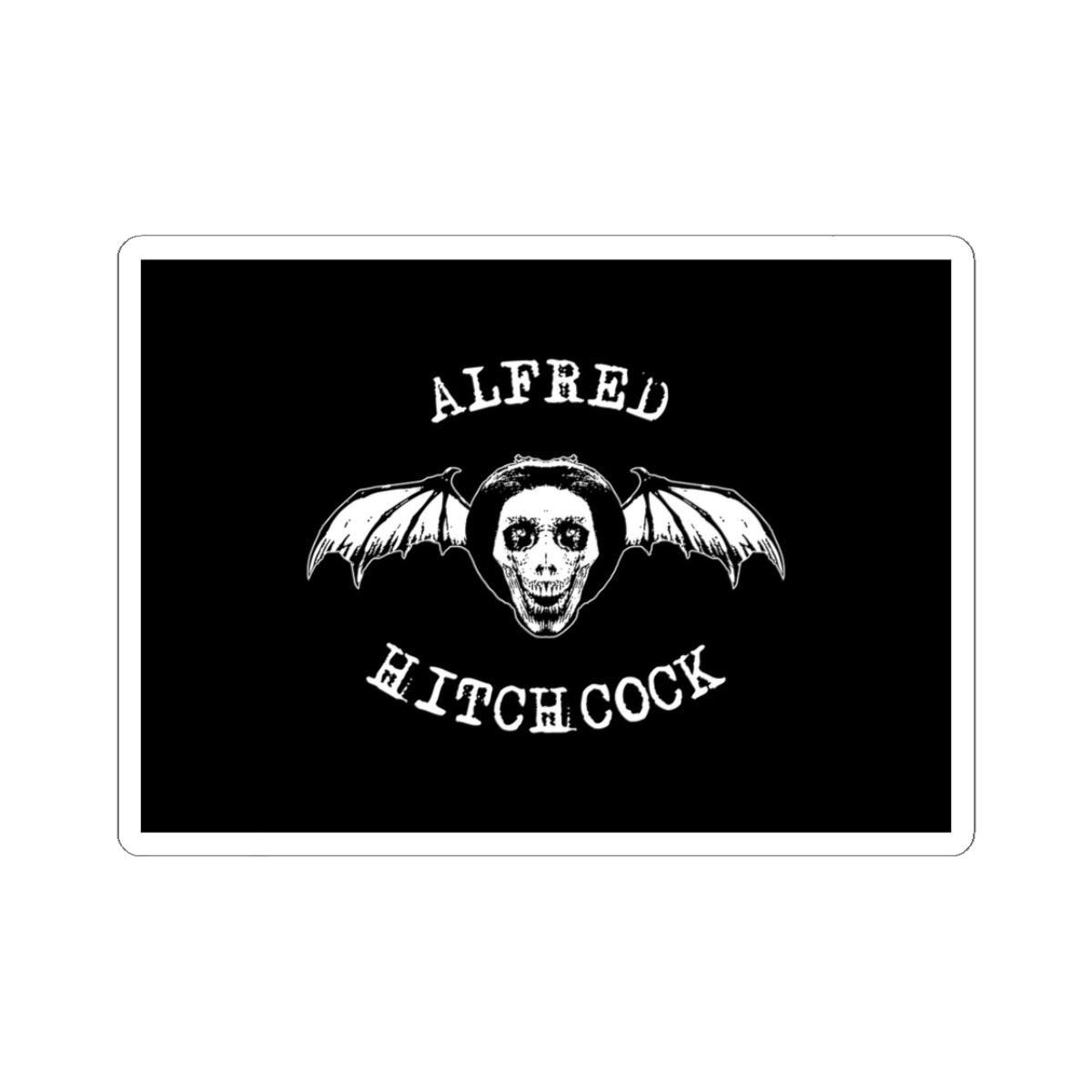 Alfred Hitchcock X Avenged Sevenfold - Sticker