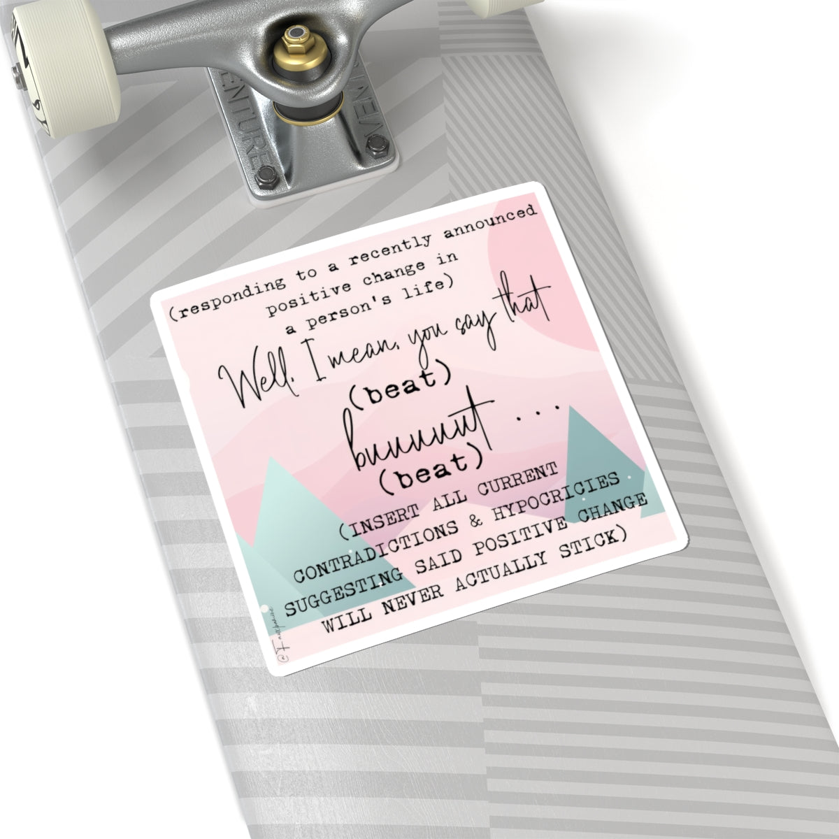 The Architecture of Subtle Undoing - Sticker