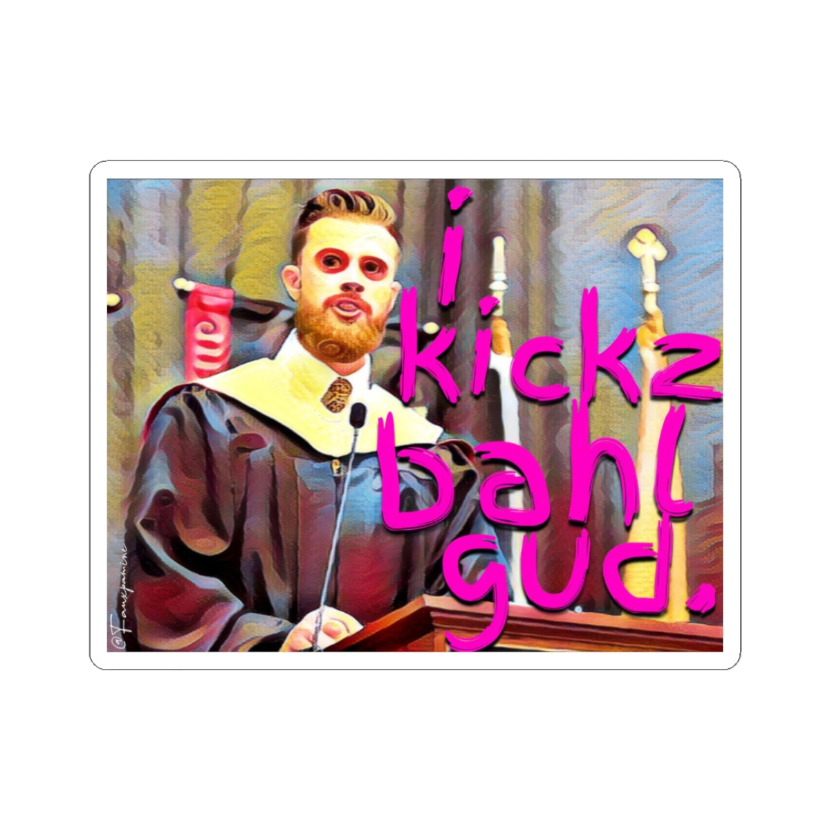 i kickz bahl gud - Sticker