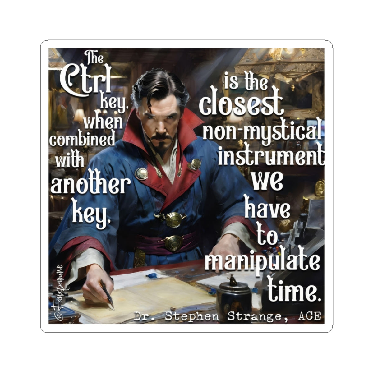 The Ctrl Key - Sticker