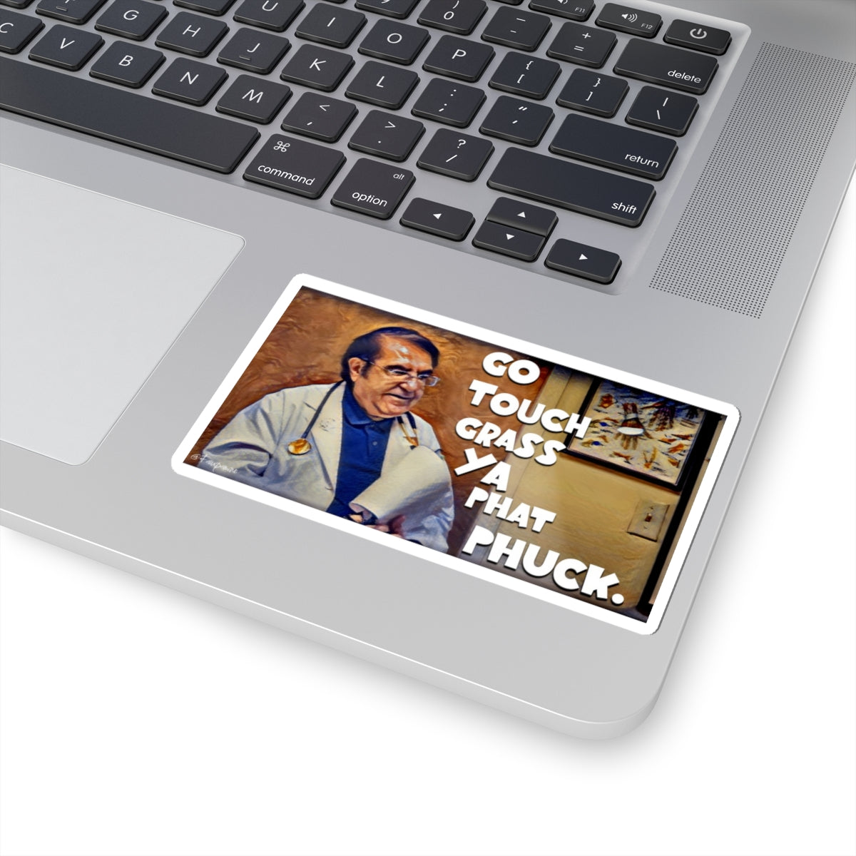 Go Touch Grass - Sticker