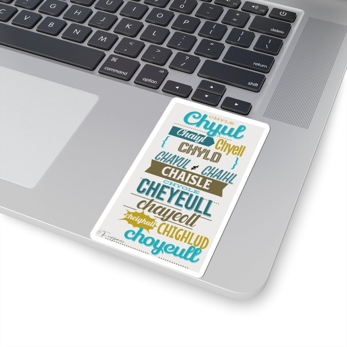 A Fever Dream of Chaotic Phonetics - Sticker