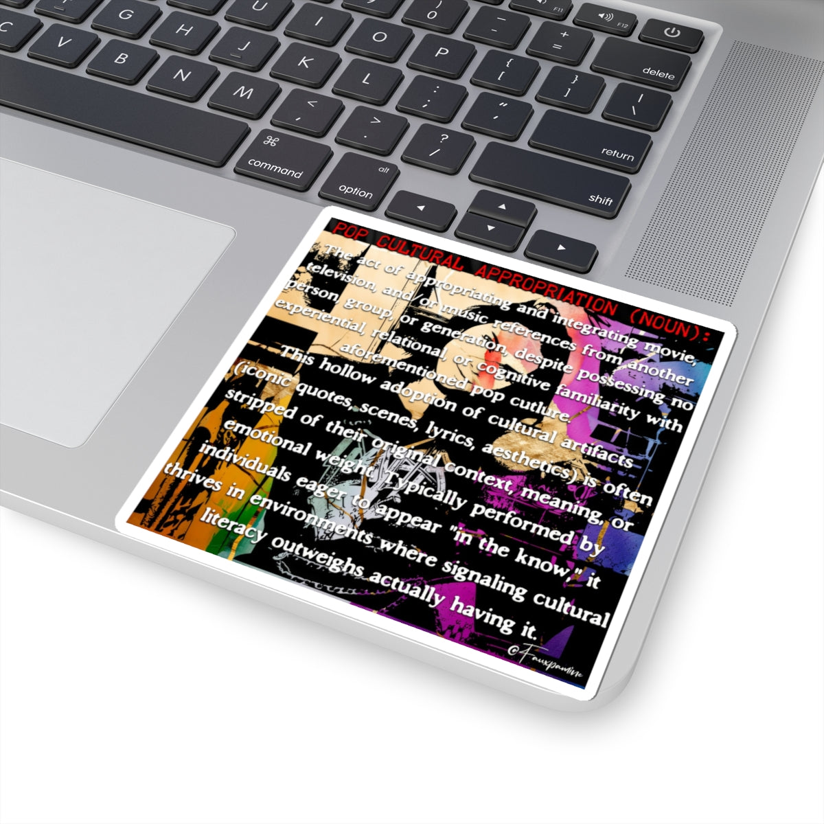 Pop Cultural Appropriation - Sticker