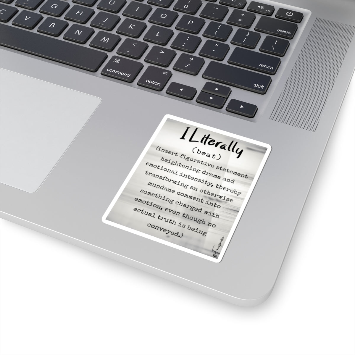 The Gospel of Exaggerated Utterance - Sticker