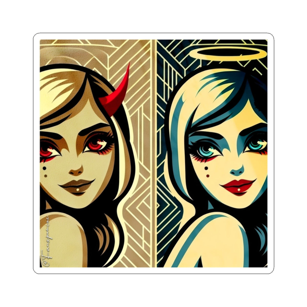 Mood Swings in Heaven & Hell - Sticker