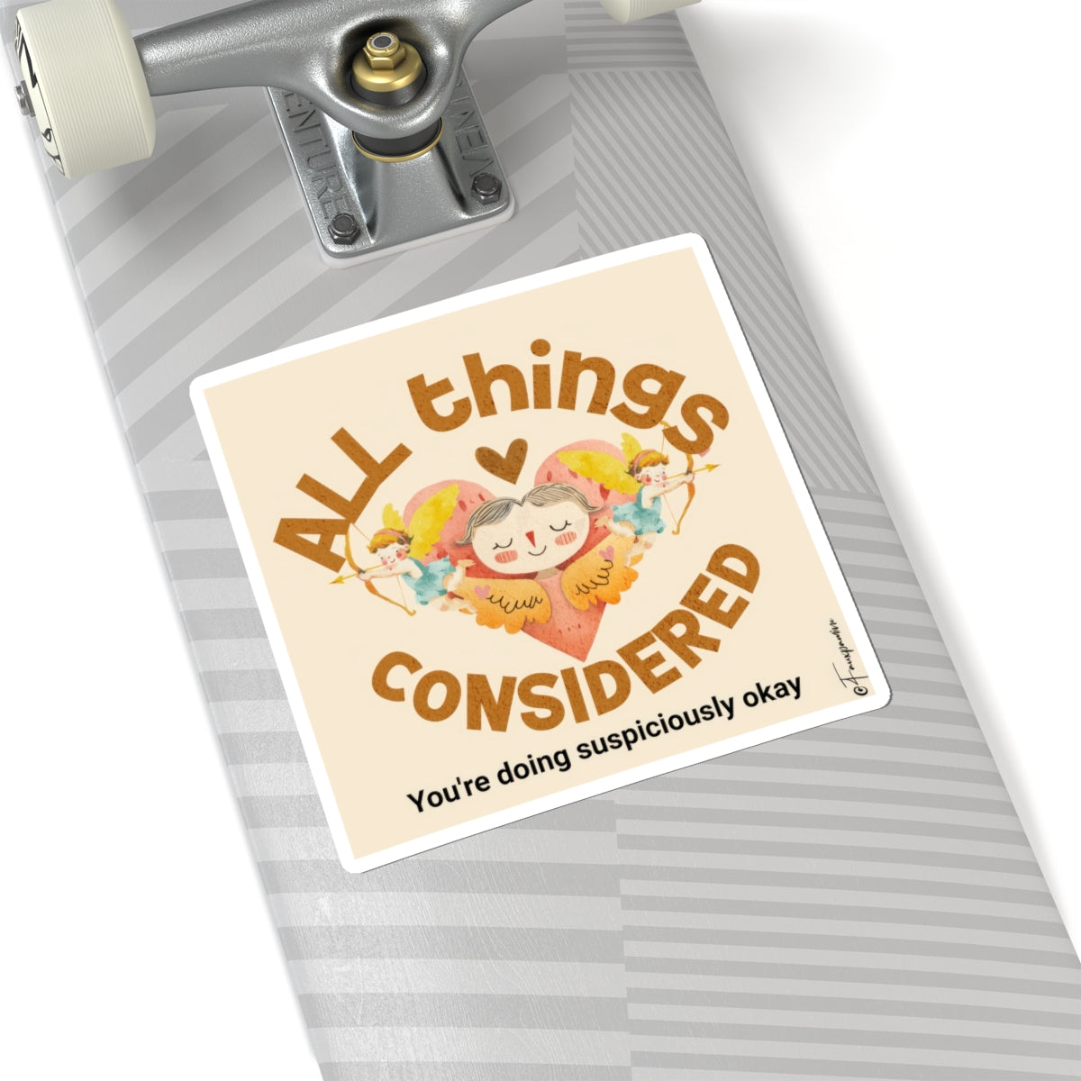 Suspiciously Okay - Sticker