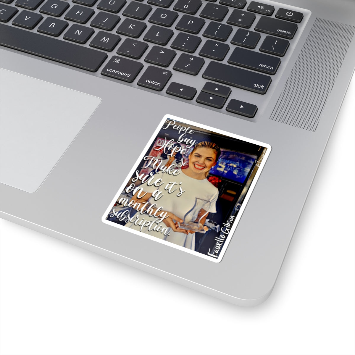 Smile on Loan, Trophy Pre-Return. - Sticker