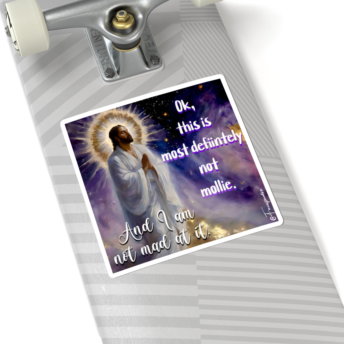 Most Definitely Not Mollie - Sticker