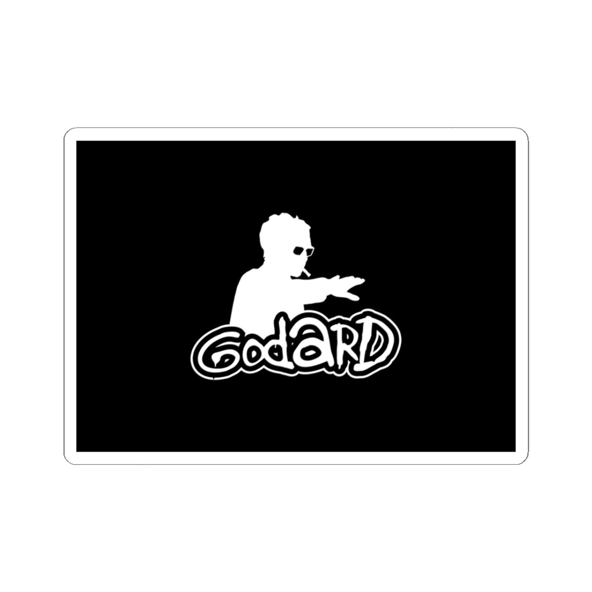 Jean-luc Godard X The Gorillaz - Sticker