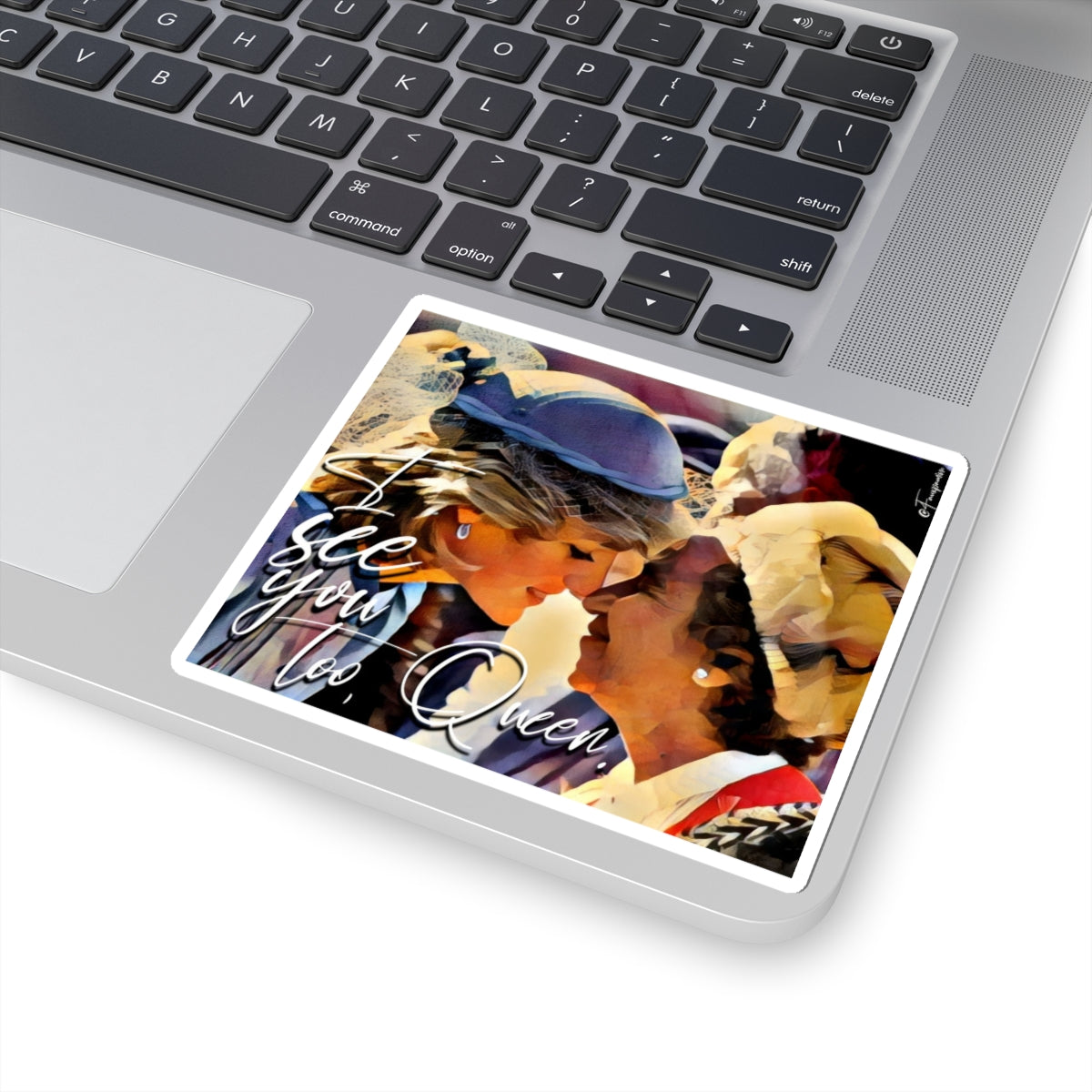 Diana in Double Coronation - Sticker