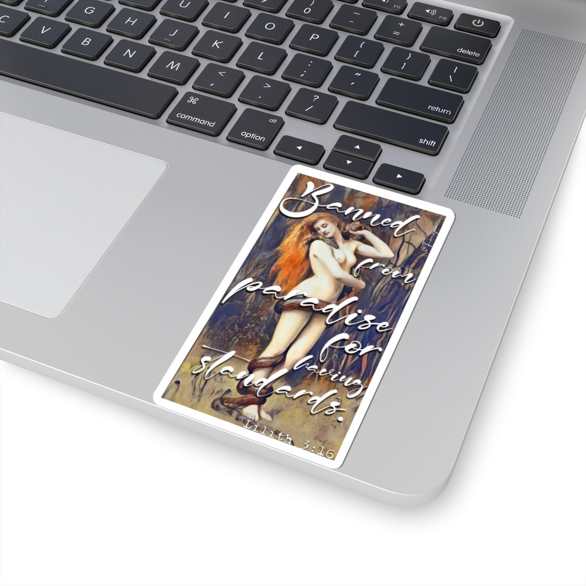 Banned from Paradise for Having Standards - Sticker