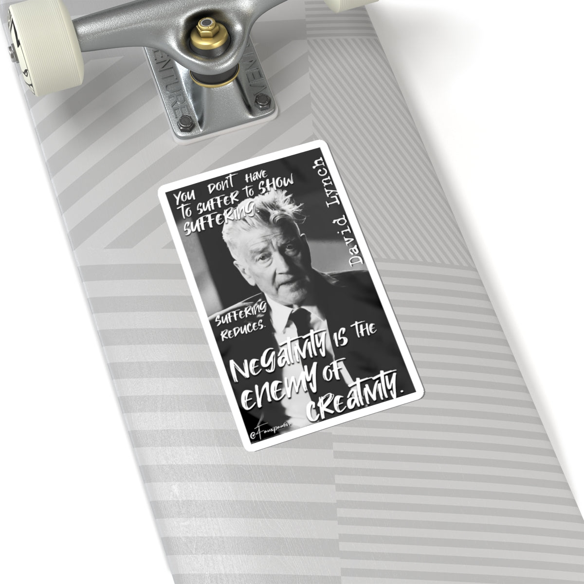 Lynchian Benediction Against the Cult of Pain - Sticker