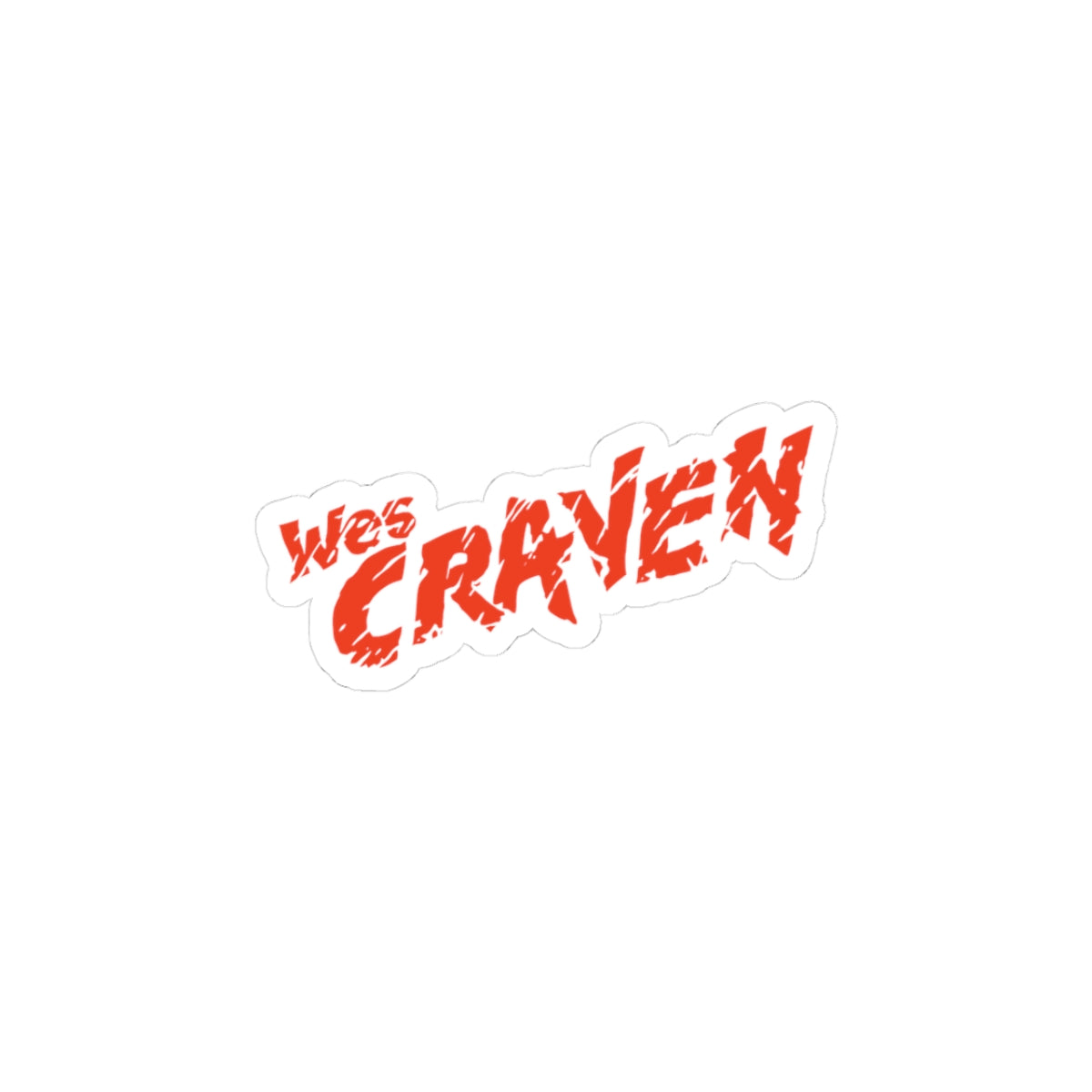 Wes Craven X The Clash - Sticker