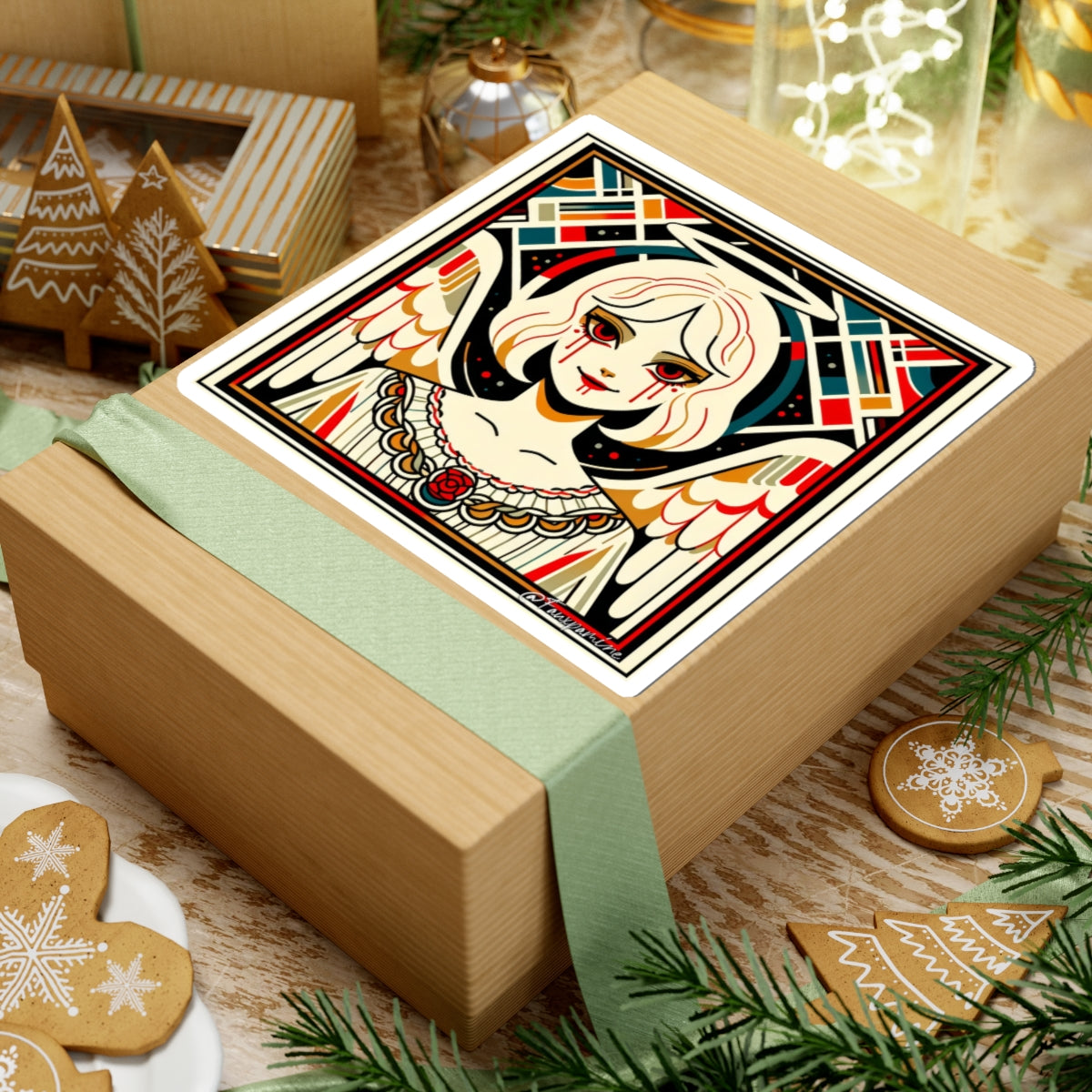 Ecclesia Sanguinum: The Angel in Restraint - Sticker