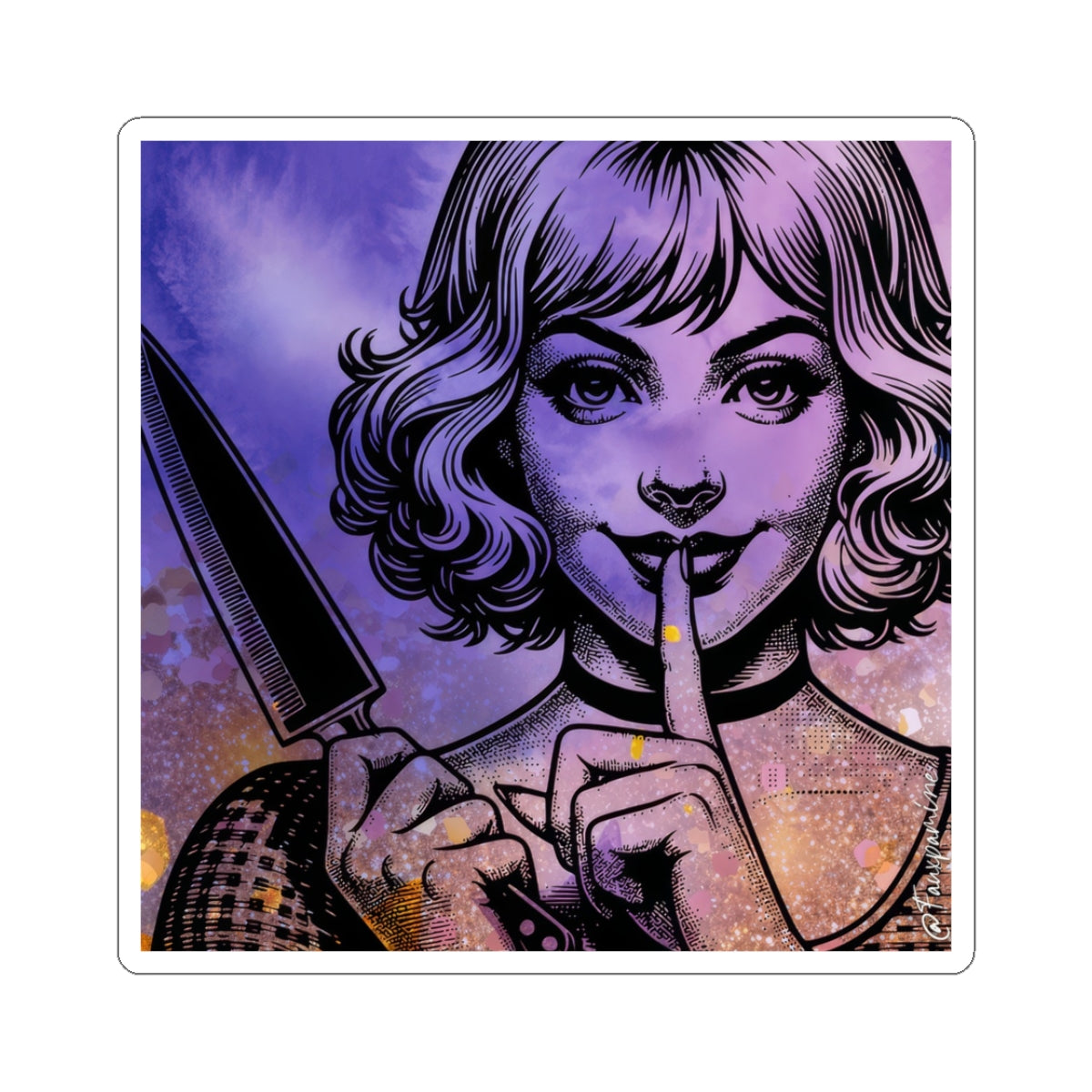 Shhhh, it's OK - Sticker