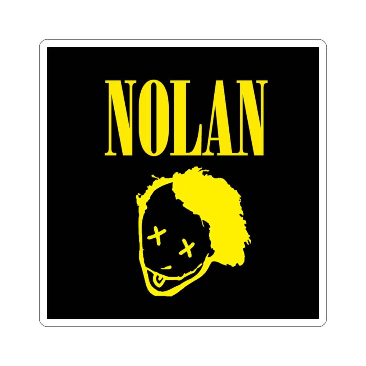 Christopher Nolan X Nirvana - Sticker