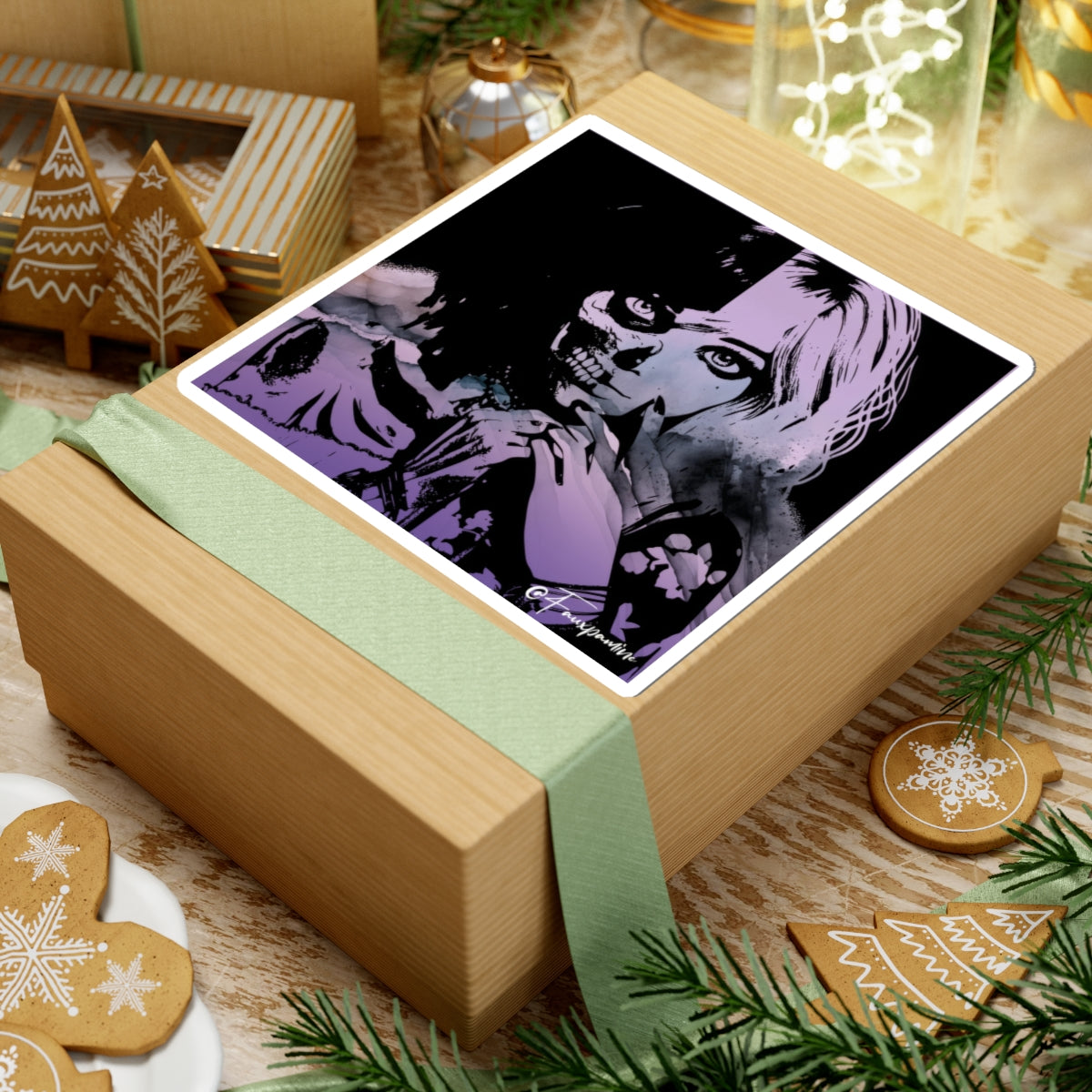 Gothic Lavender - Sticker