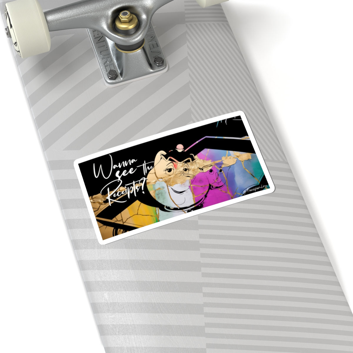 Wanna see the receipts? - Sticker