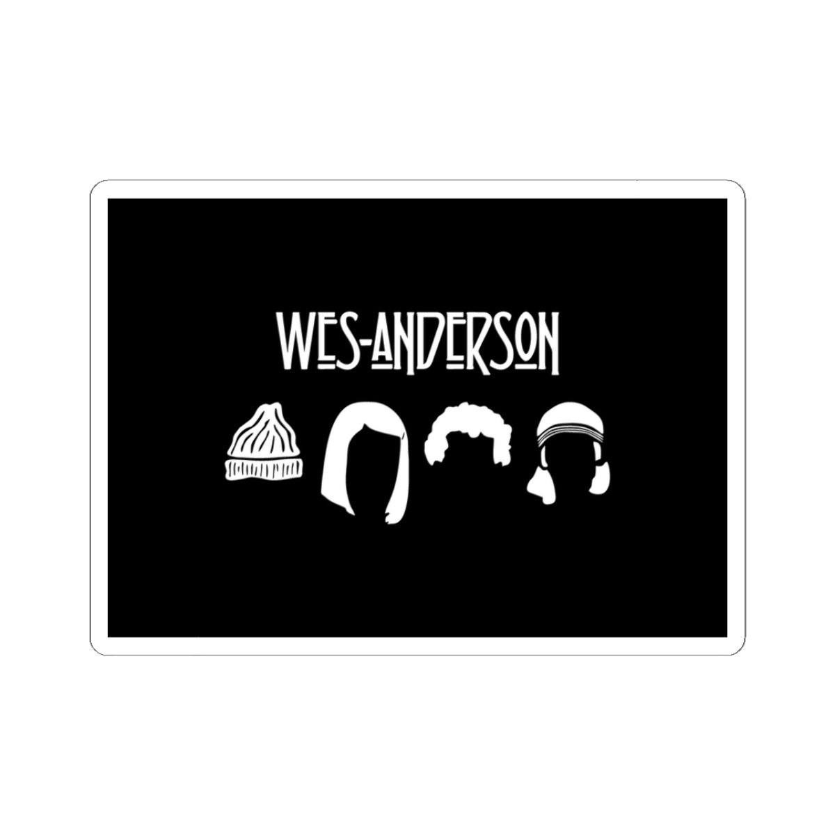 Wes Anderson X Led Zepplin - Sticker