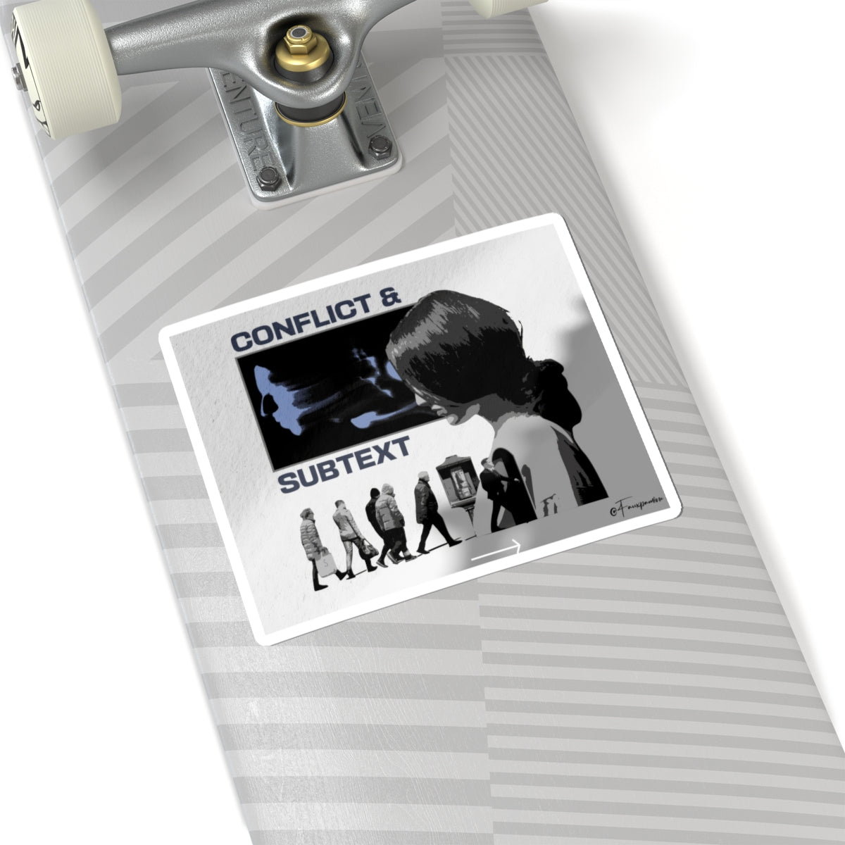 Subtext in Transit - Sticker