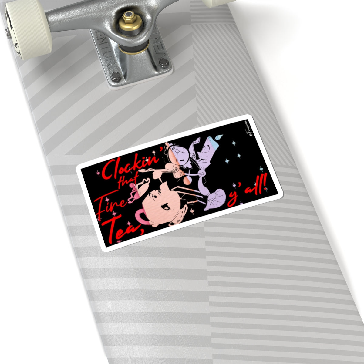 Clocking the Spill - Sticker