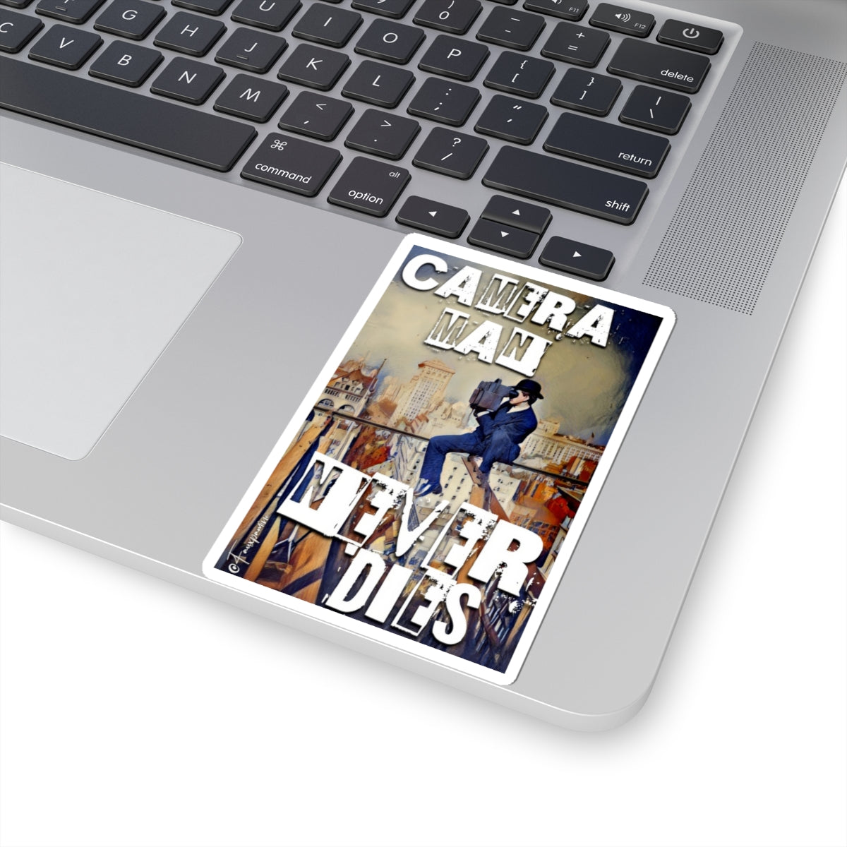 Between the Frame and the Fall - Sticker